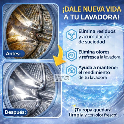 LavaFresh- Cápsulas para Limpieza Profunda de Lavadoras