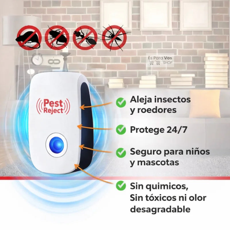Pest Reject®- Repelente Ultrasónico