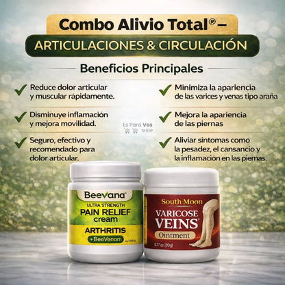 Combo Alivio Total® – Articulaciones & Circulación