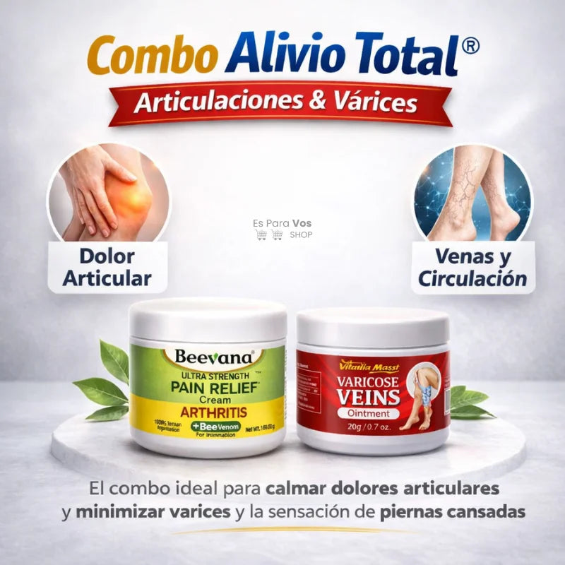 Combo Alivio Total® – Articulaciones & Circulación
