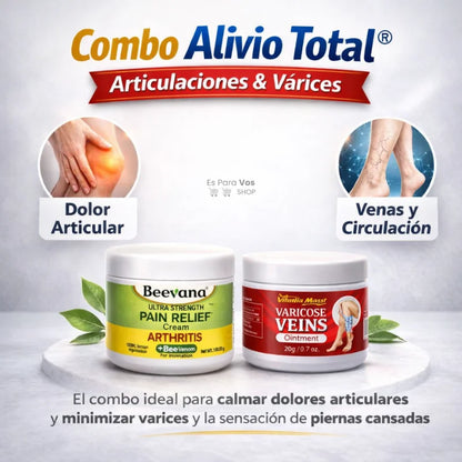 Combo Alivio Total® – Articulaciones & Circulación